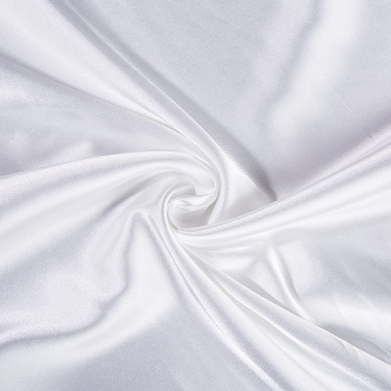 Glansigt Twisted Stretch Satintyg